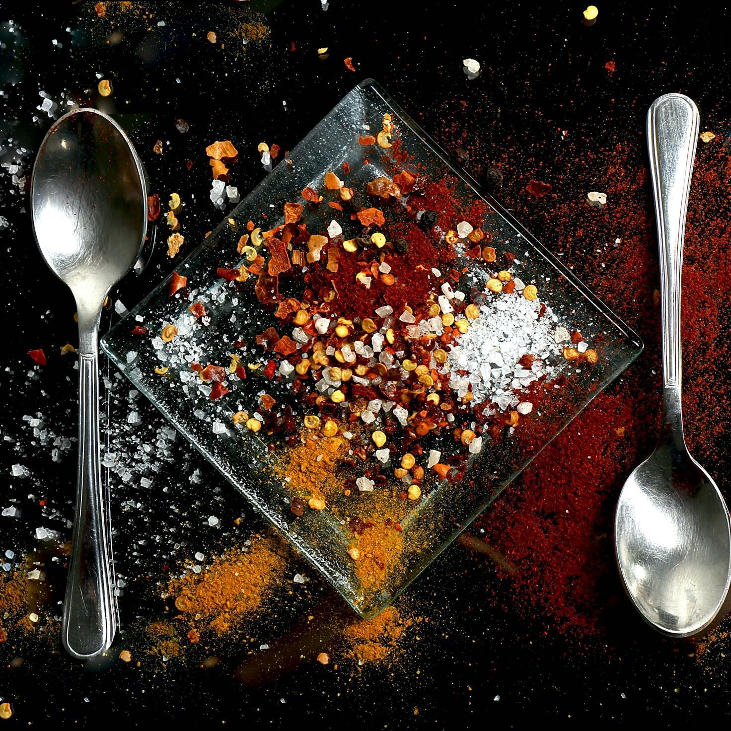 Fresh seasonal ingredients arranged for home cooking